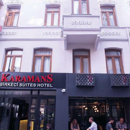 Karamans Sirkeci Suites Hotel Stambuł Zewnętrze zdjęcie