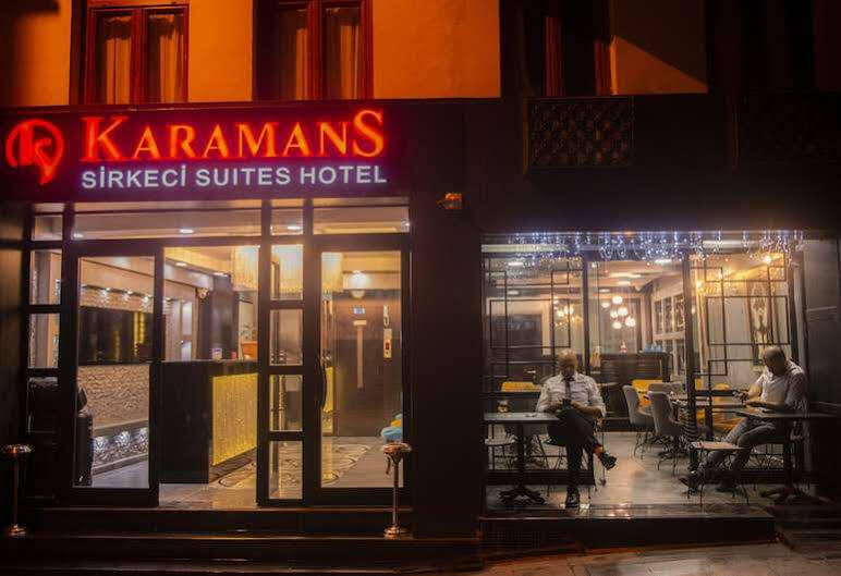 Karamans Sirkeci Suites Hotel Stambuł Zewnętrze zdjęcie